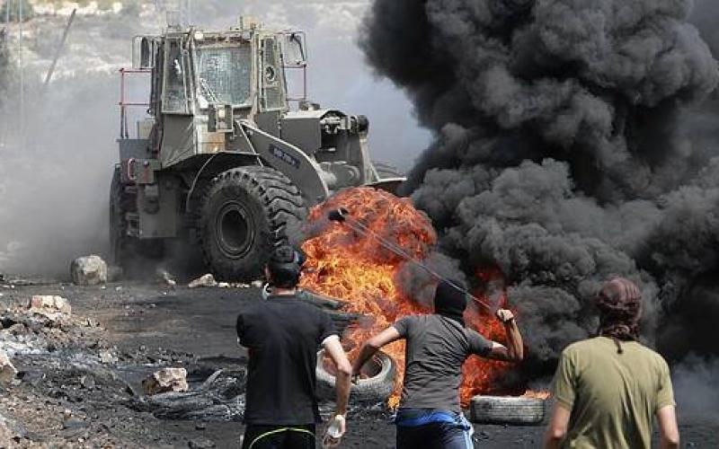 صور: مواجهات بين شبان فلسطينيين وقوات الاحتلال