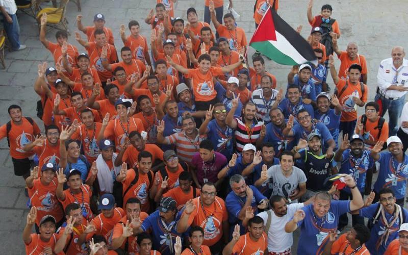 صور: المخيم الكشفي بمصر وفوز ابن غزة
