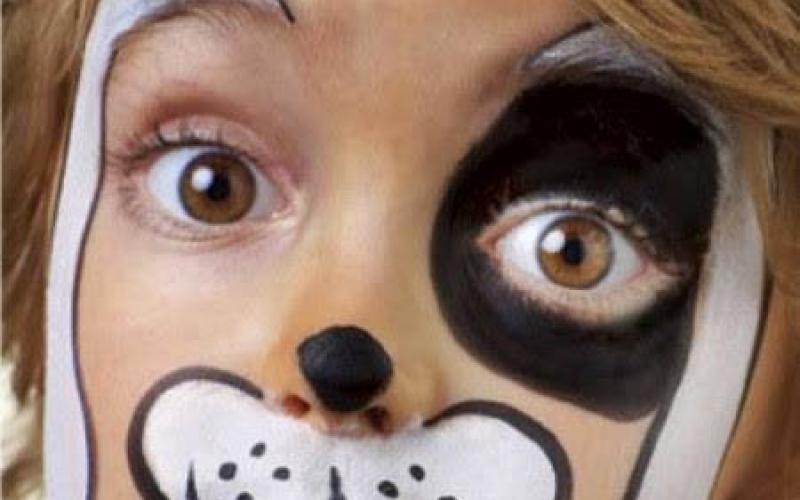 صور: وجوه أطفال تتحول لشخصيات كرتونية