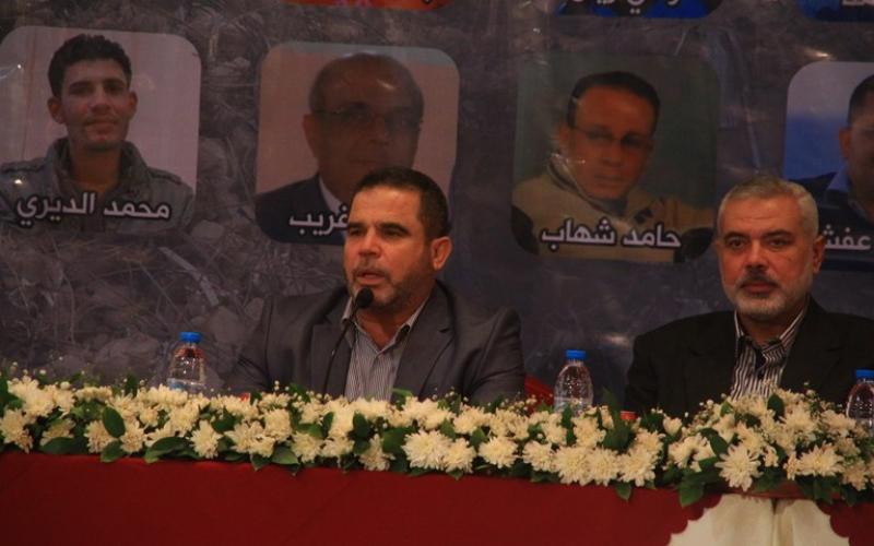 صور: "حماس" تكرم الإعلام الفلسطيني بحضور "هنية"