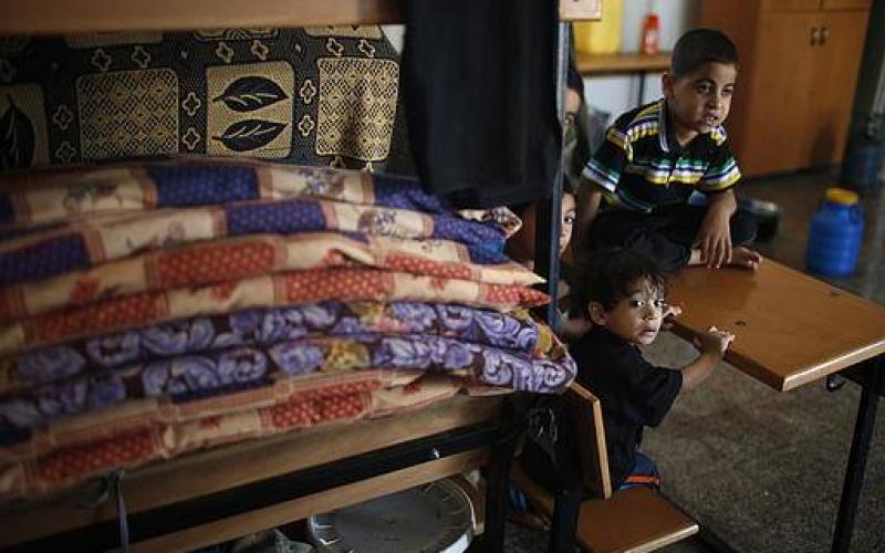صور: مدارس بيت حانون في بدء العام الجديد
