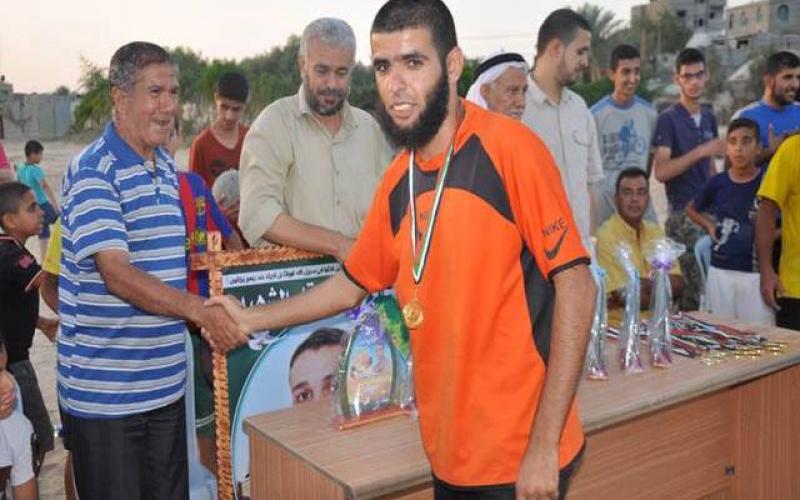 حماس تختتم بطولة الشهيد " أبو سويرح" بالزوايدة