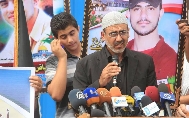 صور: اعتصام أهالي شهداء الصحافة في غزة