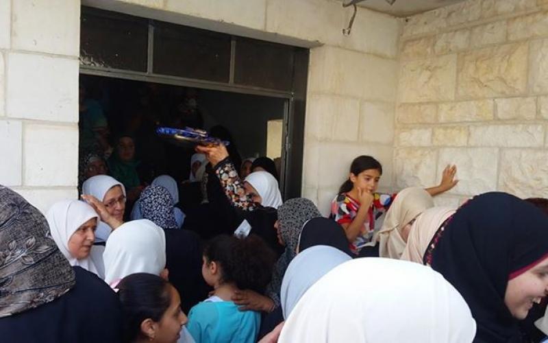 صور: اسقبال المحررة ريم حمارشة (40 عاماً)