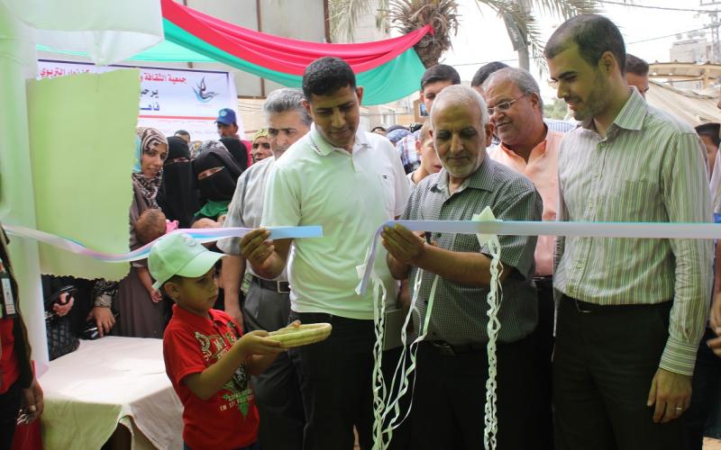 صور: أطفال يجسدون صدمة الحرب في خانيونس