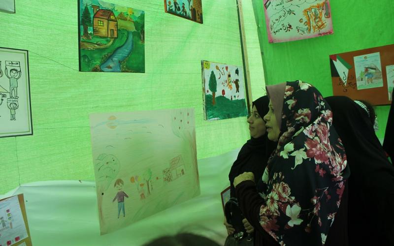صور: أطفال يجسدون صدمة الحرب في خانيونس