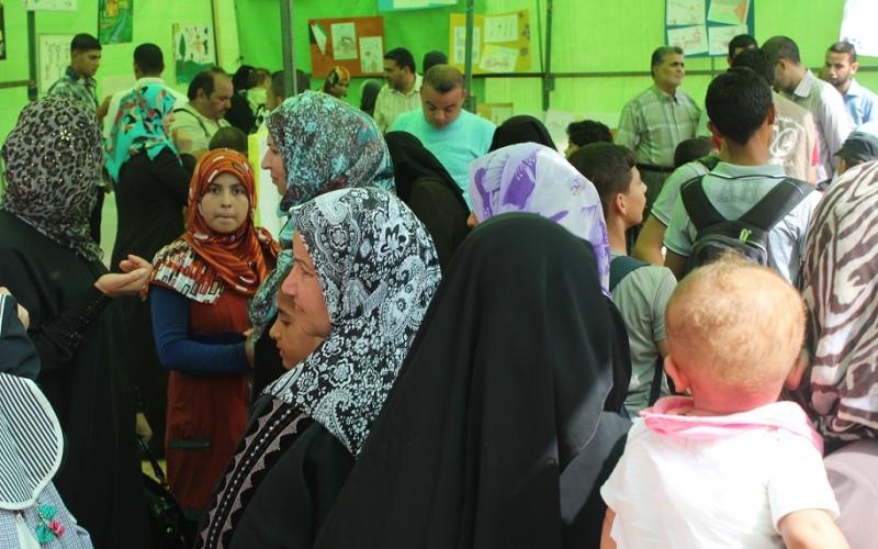 صور: أطفال يجسدون صدمة الحرب في خانيونس