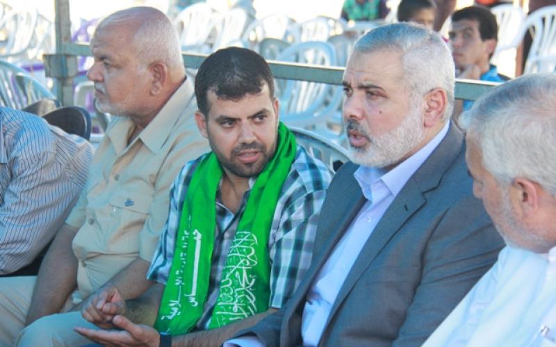 صور: هنية يهنئ الأسير المحرر سليم الحشاش برفح