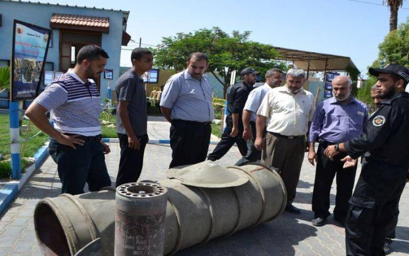 صور: معرض مخلفات الاحتلال وسط القطاع