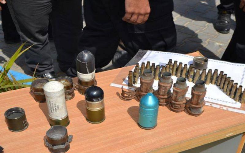 صور: معرض مخلفات الاحتلال وسط القطاع