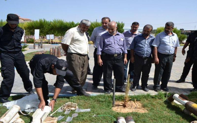صور: معرض مخلفات الاحتلال وسط القطاع