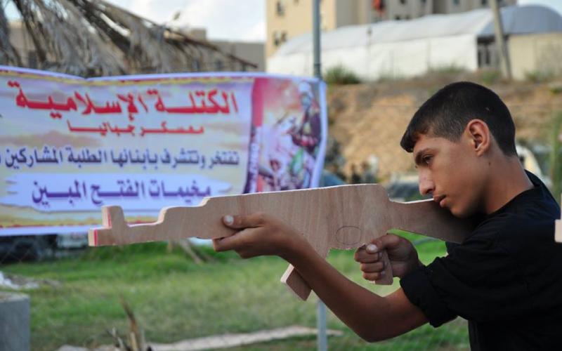 صور: مخيم "الفتح المبين" للتدريب الشعبي شمال القطاع