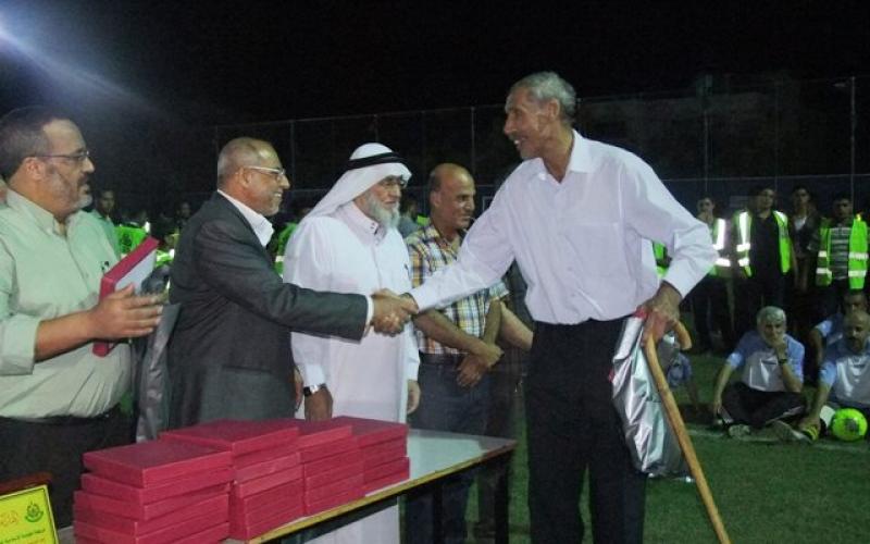 صور: افتتاح استاد الشهيد "الجعبري" بالبريج‎