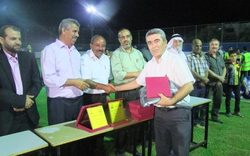 صور: افتتاح استاد الشهيد "الجعبري" بالبريج‎