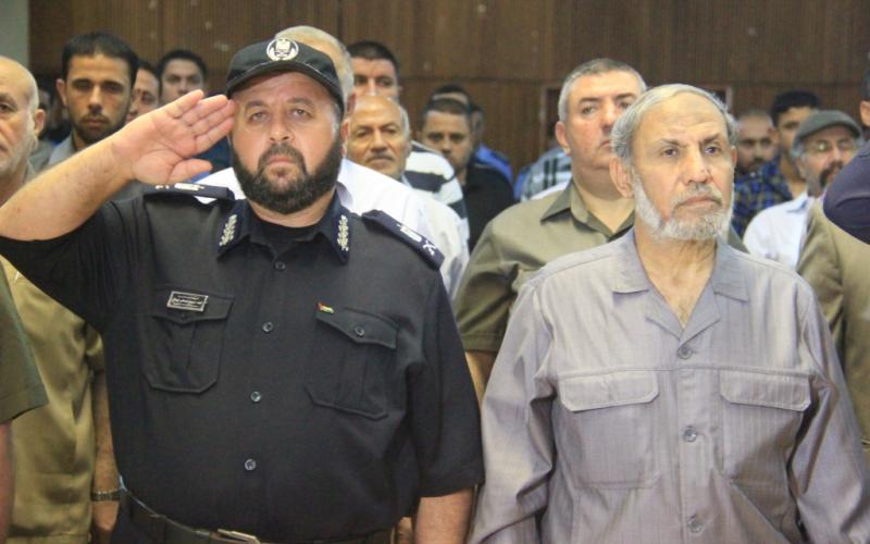 صور: تكريم أهالي شهداء الشرطة بغزة