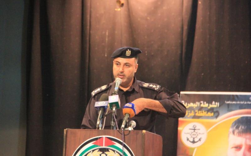 صور: تكريم أهالي شهداء الشرطة بغزة