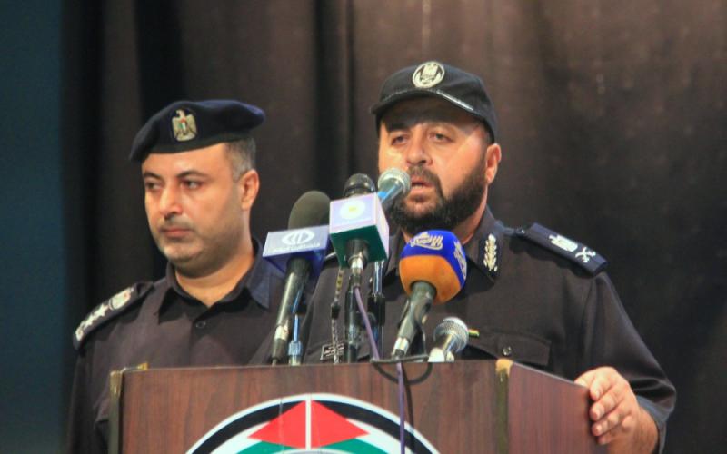 صور: تكريم أهالي شهداء الشرطة بغزة