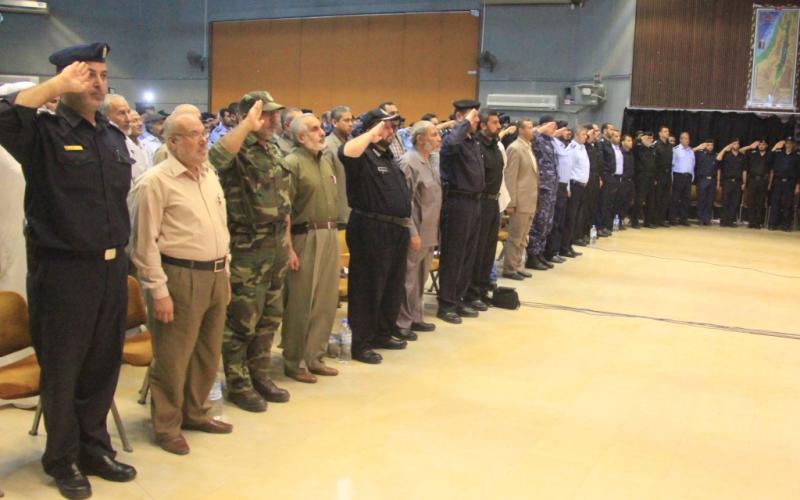 صور: تكريم أهالي شهداء الشرطة بغزة