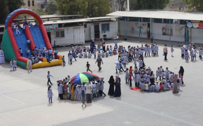 صور: جانب من الدعم النفسي للأطفال بعد الحرب