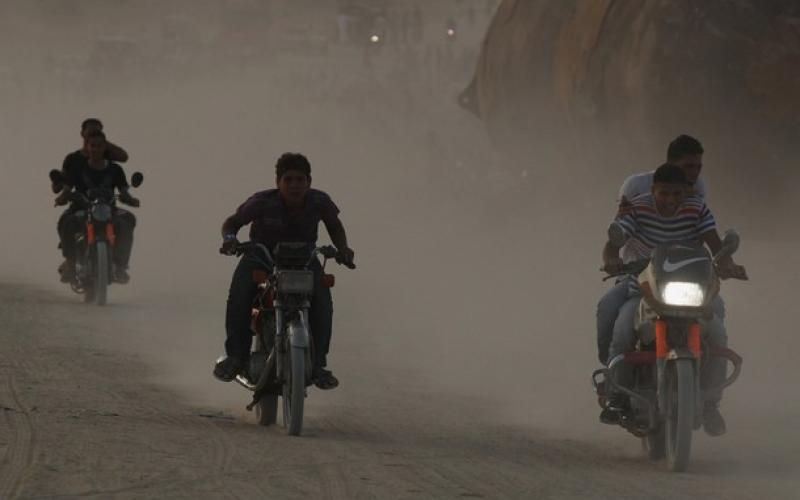 صور..ركوب الخيل في غزة