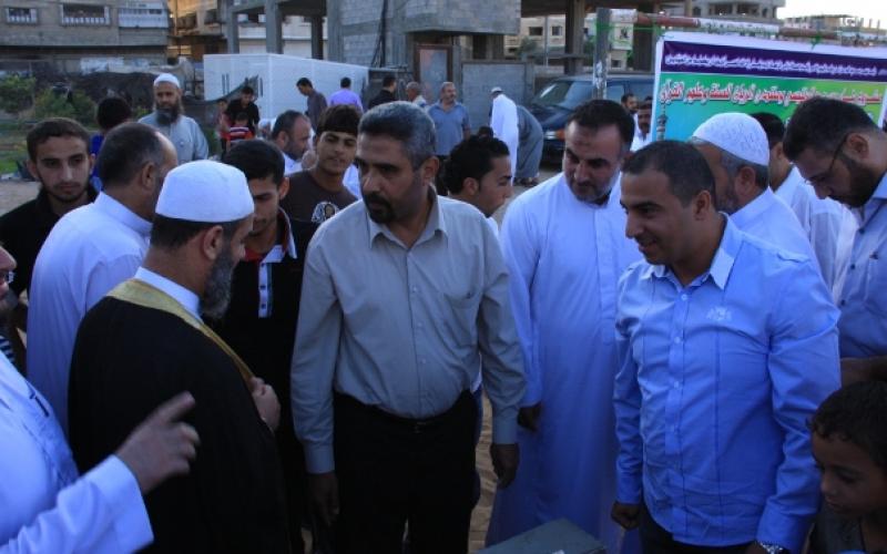 بالصور.. دار القرآن تؤسس مسجد الرنتيسي