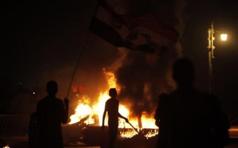 صور.. اشتباكات عنيفة بين الأمن المصري وأقباط