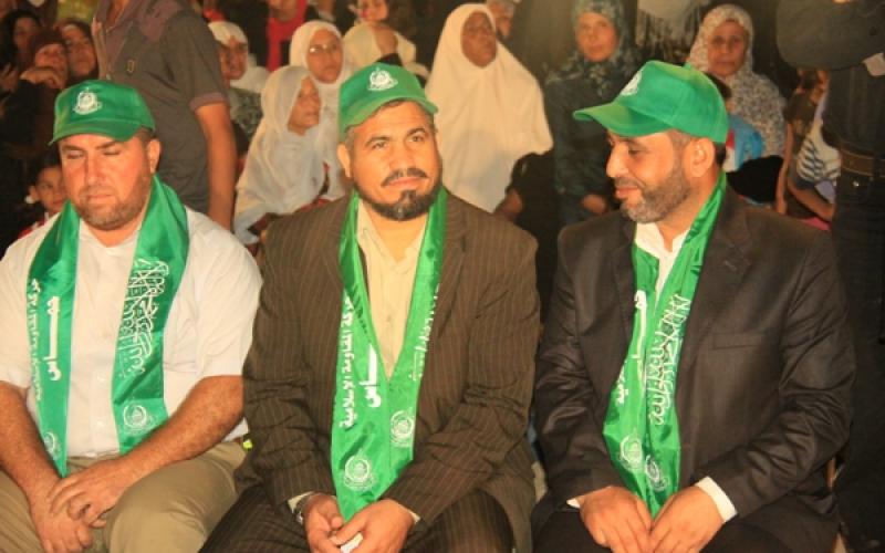 احتفال للمحررين شمال القطاع بحضور العوينات