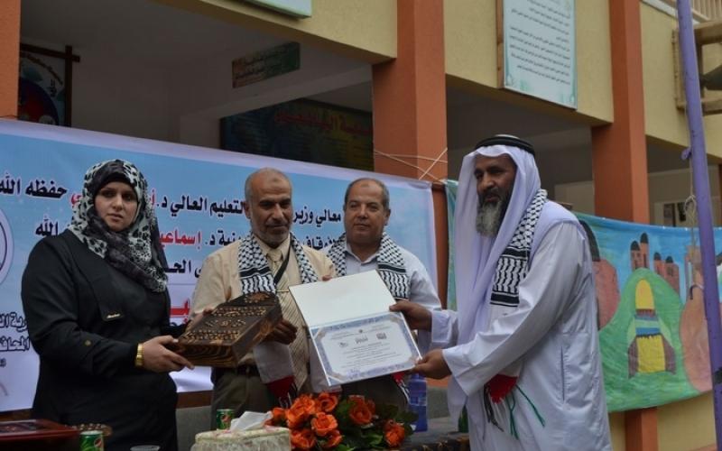 بالصور.. تعليم الوسطى تفتتح المصلى العاشر