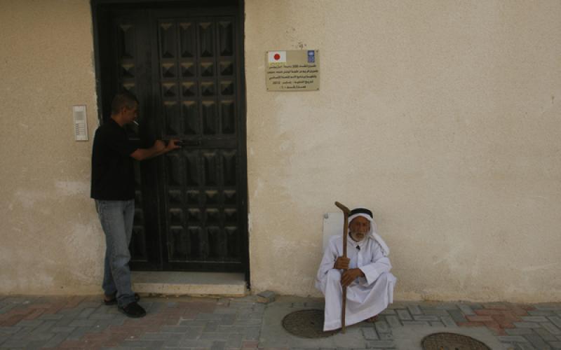 صور.. افتتاح حي "توهوكو" السكني بخانيونس