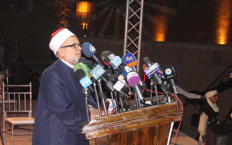 صور.. مهرجان بذكرى فتح القدس في القاهرة