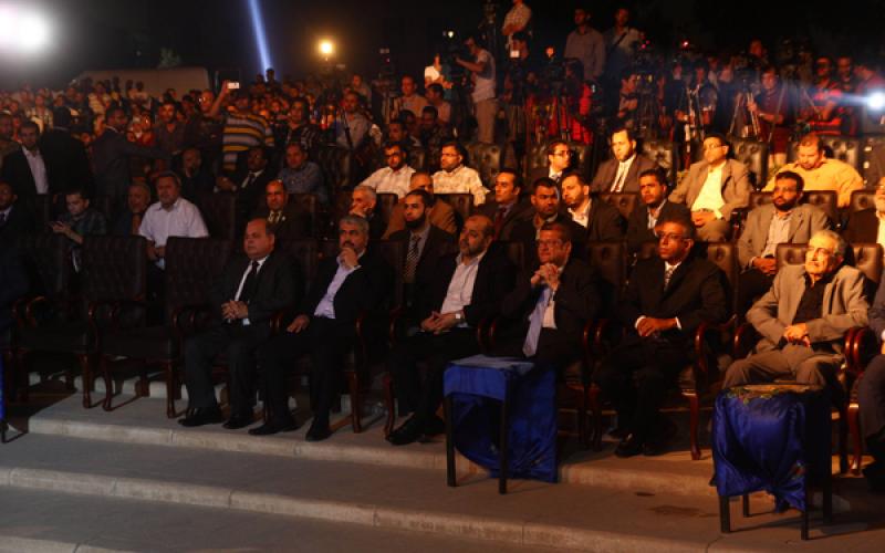 صور.. مهرجان بذكرى فتح القدس في القاهرة