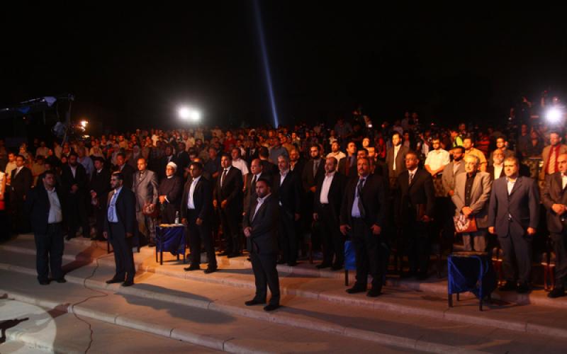 صور.. مهرجان بذكرى فتح القدس في القاهرة