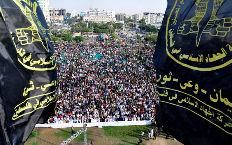 صور.. مهرجان إنطلاقة حركة الجهاد في غزة