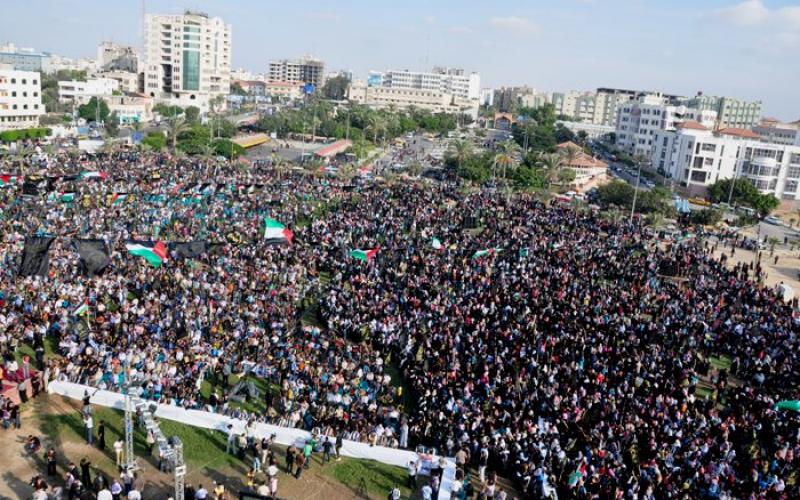 صور.. مهرجان إنطلاقة حركة الجهاد في غزة