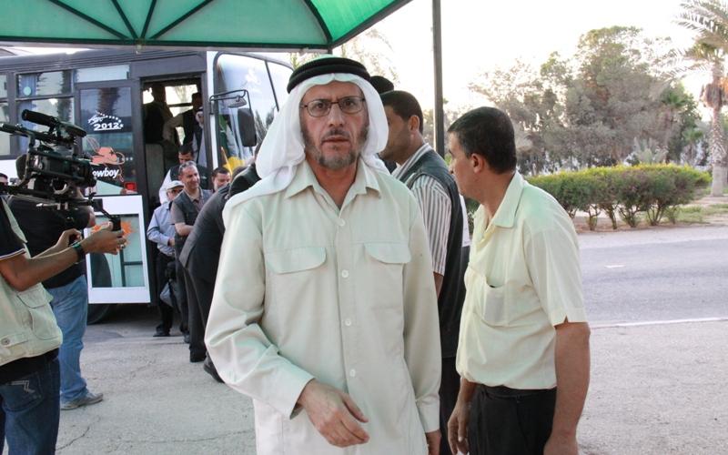 بالصور... وصول قافلة أردنية تضامناً مع غزة