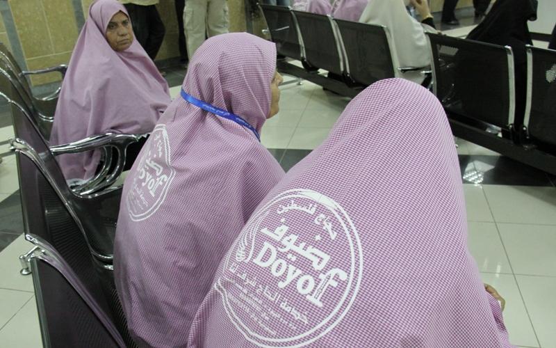بالصور..حجاج غزة يتوجّهون للديار الحجازية