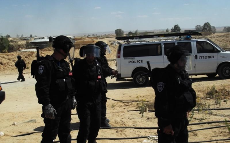 صور .. اقتحام الاحتلال لقرية بير هداج بالنقب المحتل