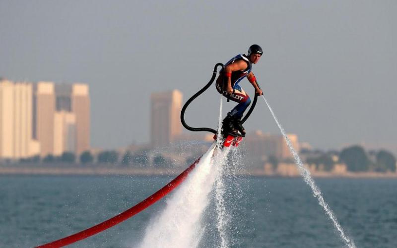 صور .. الألواح الطائرة في قطر