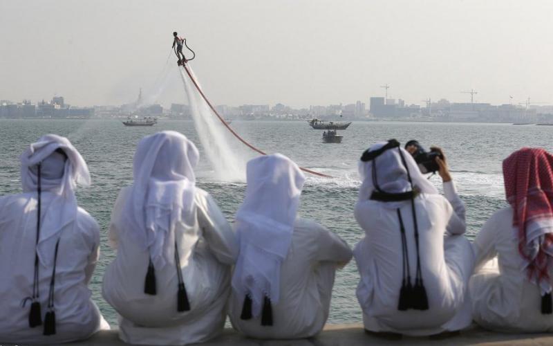 صور .. الألواح الطائرة في قطر