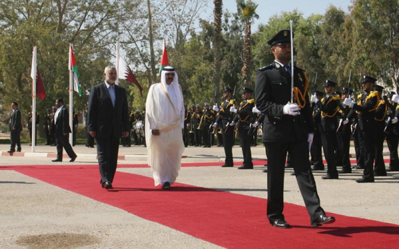 صور.. زيارة أمير قطر التاريخية إلى غزة