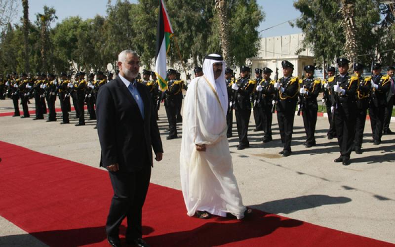 صور.. زيارة أمير قطر التاريخية إلى غزة