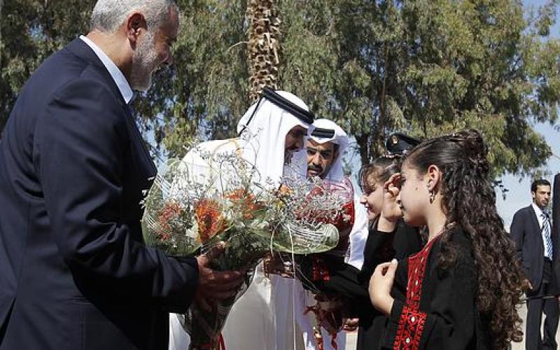 صور.. زيارة أمير قطر التاريخية إلى غزة