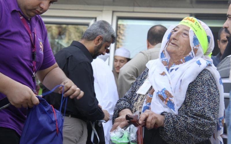 صور: الأوقاف تودّع حجاج بيت الله الحرام