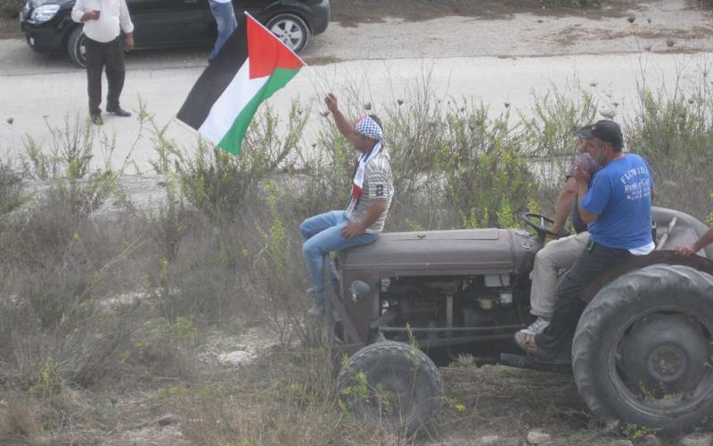 بالصور: الفلسطينيون يعودون إلى أراضيهم في برقة