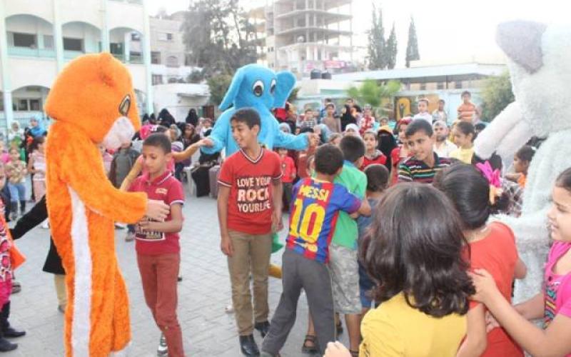 صور: مهرجان "فرحة عيد" برفح