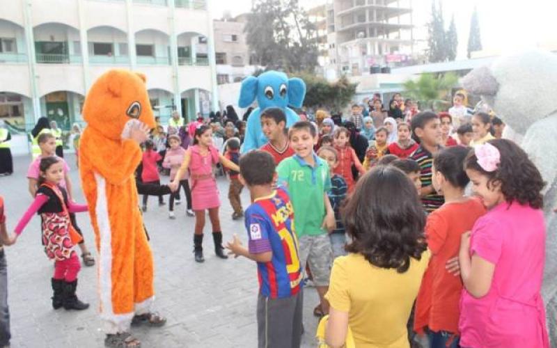 صور: مهرجان "فرحة عيد" برفح