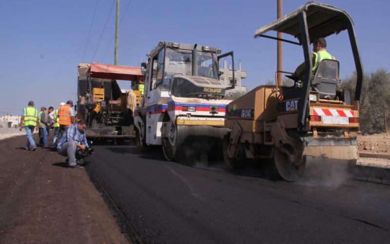 صور: تقدّم العمل في شارع صلاح الدين