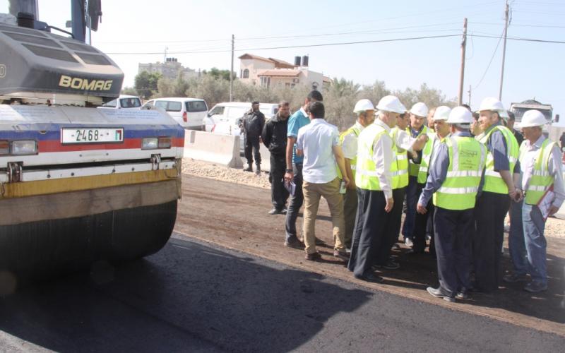 صور: تقدّم العمل في شارع صلاح الدين