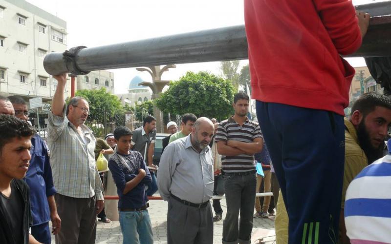 صور: المدفع الأثري الذي وجد ببحر دير البلح‎