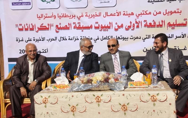 صور: "حي الكرافانات" للمدمرة بيوتهم بخانيونس